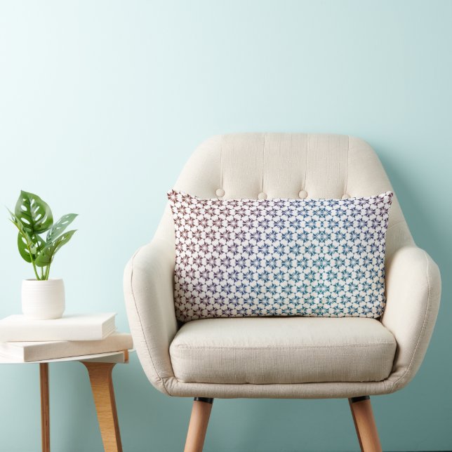 Almohada decorativa con patrón hermoso sin costura (Silla)
