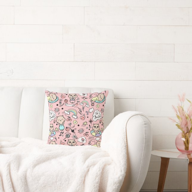 Almohada decorativa con un diseño moderno minimali (Sofá)