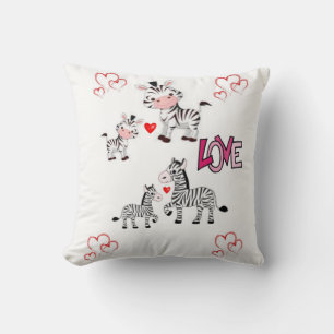 almohada decorativa corazones de San Valentín