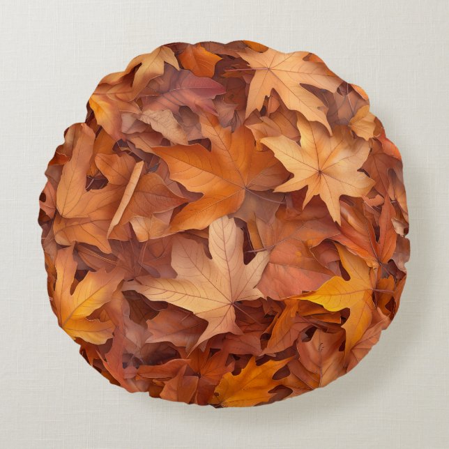 Almohada decorativa de 16" de cojín redondo person (Anverso)