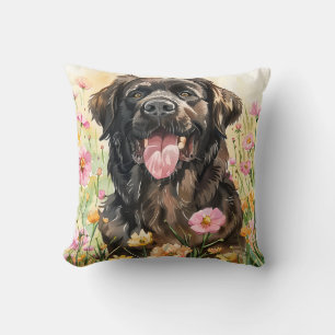 Almohada decorativa de acuarela de Terranova 