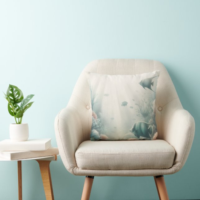 Almohada decorativa de acuario (Silla)