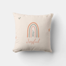 Almohada decorativa de arcoíris lindo / minimalist
