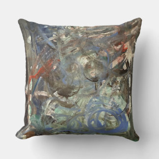 Almohada decorativa de arte abstracto