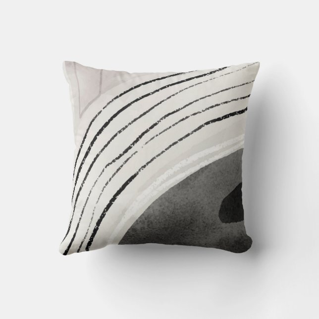Almohada Decorativa de Arte Abstracto Moderno (Reverso )