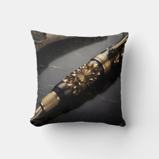 Almohada Decorativa de Arte de Pluma Estilográfica