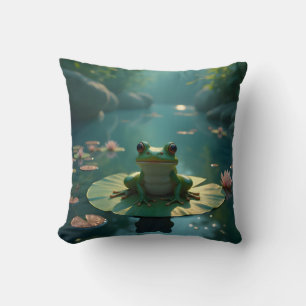 Almohada decorativa de arte de vida silvestre de r