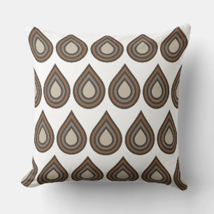 Almohada decorativa de arte superpuesto Drop