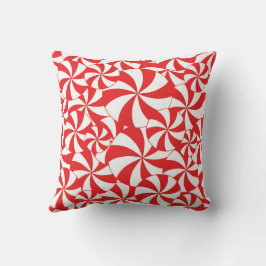 Almohada Decorativa de Bastón de Caramelo a Rayas 