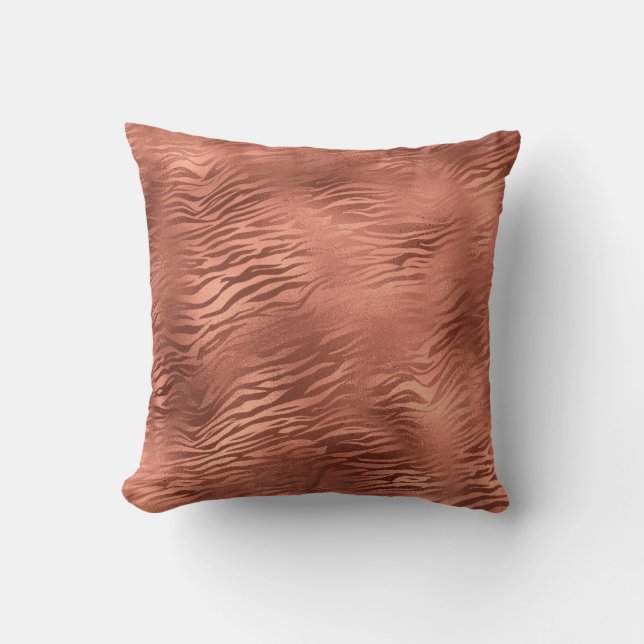 Almohada decorativa de bronce/lustre dorado (Anverso)