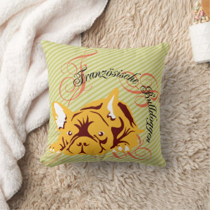 Almohada decorativa de Bulldog Francés