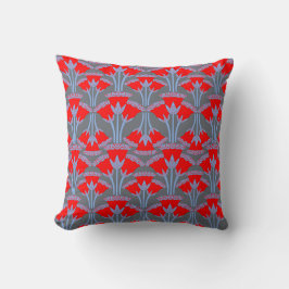 Almohada decorativa de campanilla roja | One Owl A