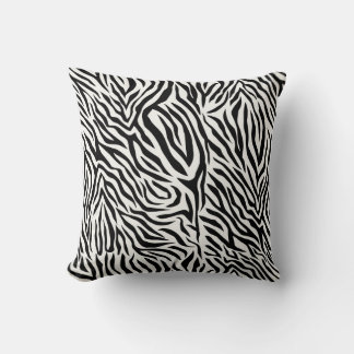 Almohada decorativa de cebra 40 cm x 40 cm