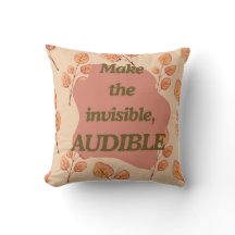 Almohada decorativa de cita motivacional de otoño