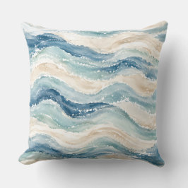 Almohada decorativa de conchas de costa Shoreline 