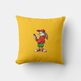 Almohada Decorativa de Conejo Lindo Diseño Estétic