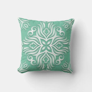 Almohada decorativa de diseñador de menta Almohada