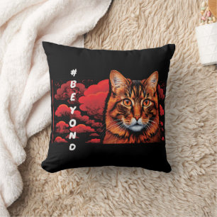 Almohada Decorativa de Diseño de Gato Adorable par