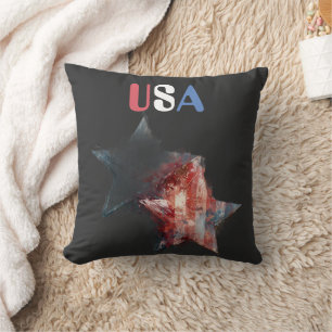 Almohada decorativa de EE. UU.