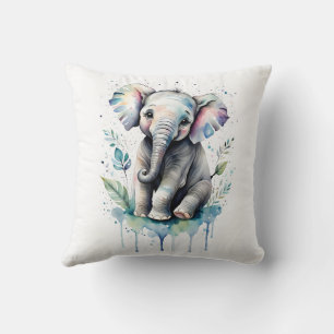 Almohada Decorativa de Elefante Bebé Lindo
