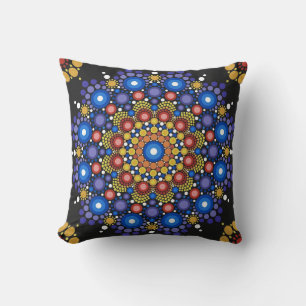 Almohada decorativa de estilo bohemio