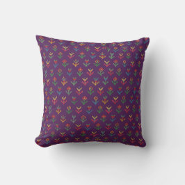 Almohada decorativa de estilo boho inspirada en la
