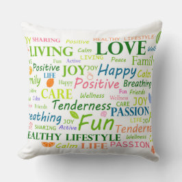 Almohada Decorativa de Estilo de Vida