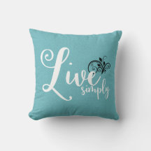 Almohada decorativa de estilo granja con el texto