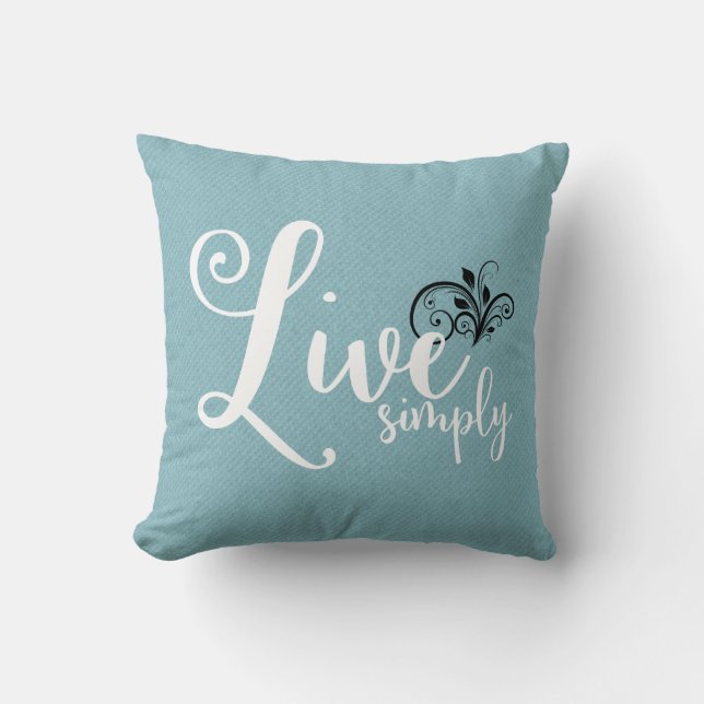 Almohada decorativa de estilo granja con el texto  (Anverso)