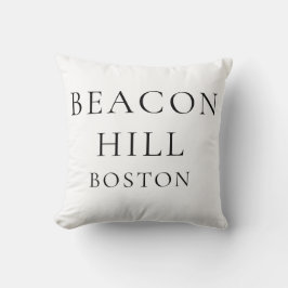 Almohada decorativa de estilo preppy de Beacon Hil
