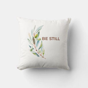Almohada Decorativa de Fe 'Quédate Quieto'
