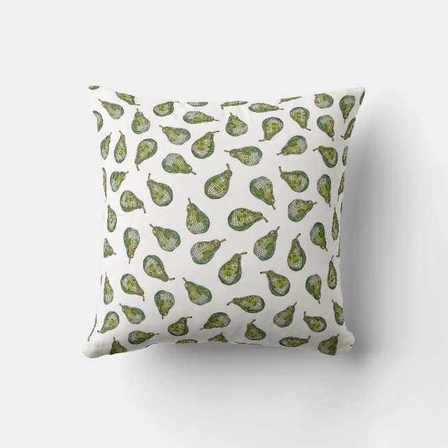 Almohada decorativa de fruta disco reversible (Reverso)
