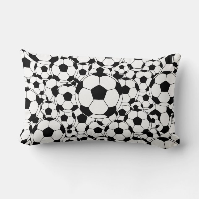 Almohada Decorativa de Fútbol para Aficionados al  (Reverso )