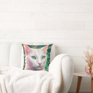 Almohada Decorativa de Gato 50 cm x 50 cm