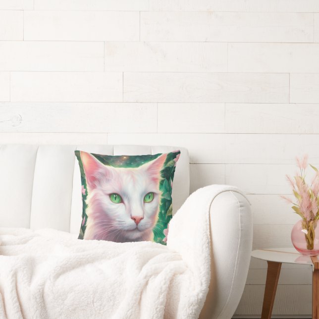 Almohada Decorativa de Gato 50 cm x 50 cm (Sofá)