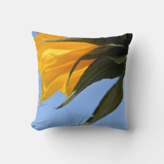 almohada decorativa de girasol de 16x16 pulgadas