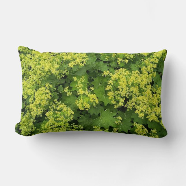 Almohada decorativa de hiedra verde exuberante de  (Anverso)