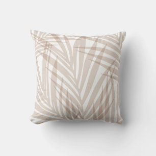 Almohada Decorativa de Hojas Tropicales Minimalist