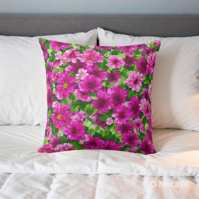 Almohada decorativa de imagen de flor nº 2 (Subido por el creador)