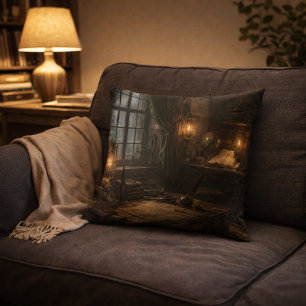 Almohada decorativa de interior de barco pirata —