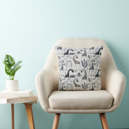 Almohada decorativa de jirafa de la selva