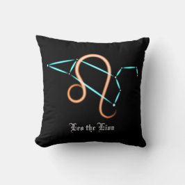 Almohada decorativa de la constelación zodiacal Le
