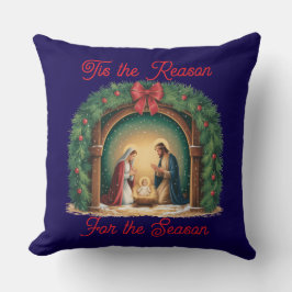 Almohada decorativa de la Natividad