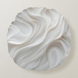 Almohada decorativa de la ola de mármol blanco red