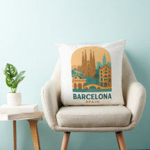 Almohada decorativa de la Sagrada Familia de Barce