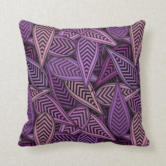 Almohada decorativa de las hojas de Digitaces