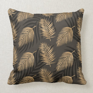 Almohada decorativa de las hojas de palma