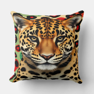 Almohada decorativa de leopardo