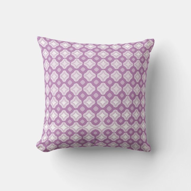 Almohada decorativa de lila (Anverso)