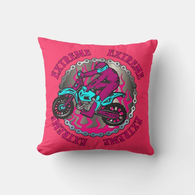 Almohada decorativa de los chicas del rosa del (Anverso)